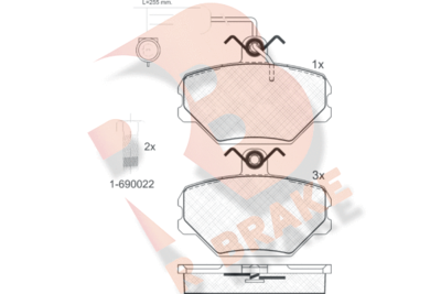 R BRAKE RB0729-203