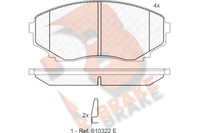 R BRAKE RB1345