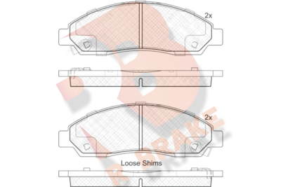 R BRAKE RB1974
