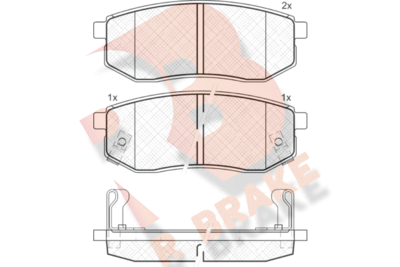 R BRAKE RB1721