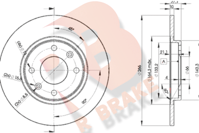 R BRAKE 78RBD24688