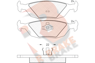 R BRAKE RB0775