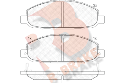 R BRAKE RB1813-202 R BRAKE RB1813-202