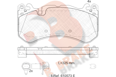 R BRAKE RB2079-203