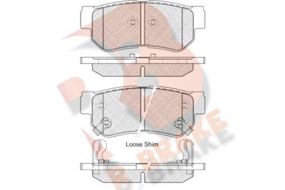 R BRAKE RB1645