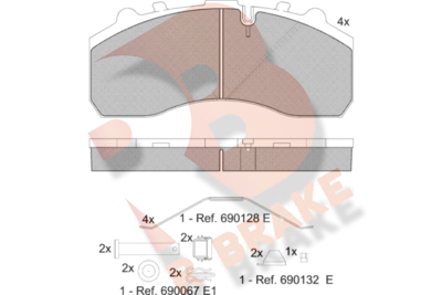 R BRAKE RB1194-066