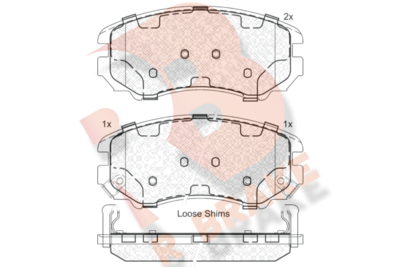 R BRAKE RB1644