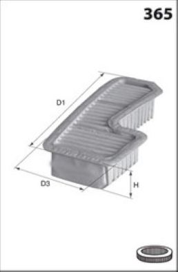 LUCAS FILTERS LFAF433