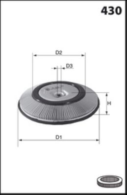 LUCAS FILTERS LFAF335