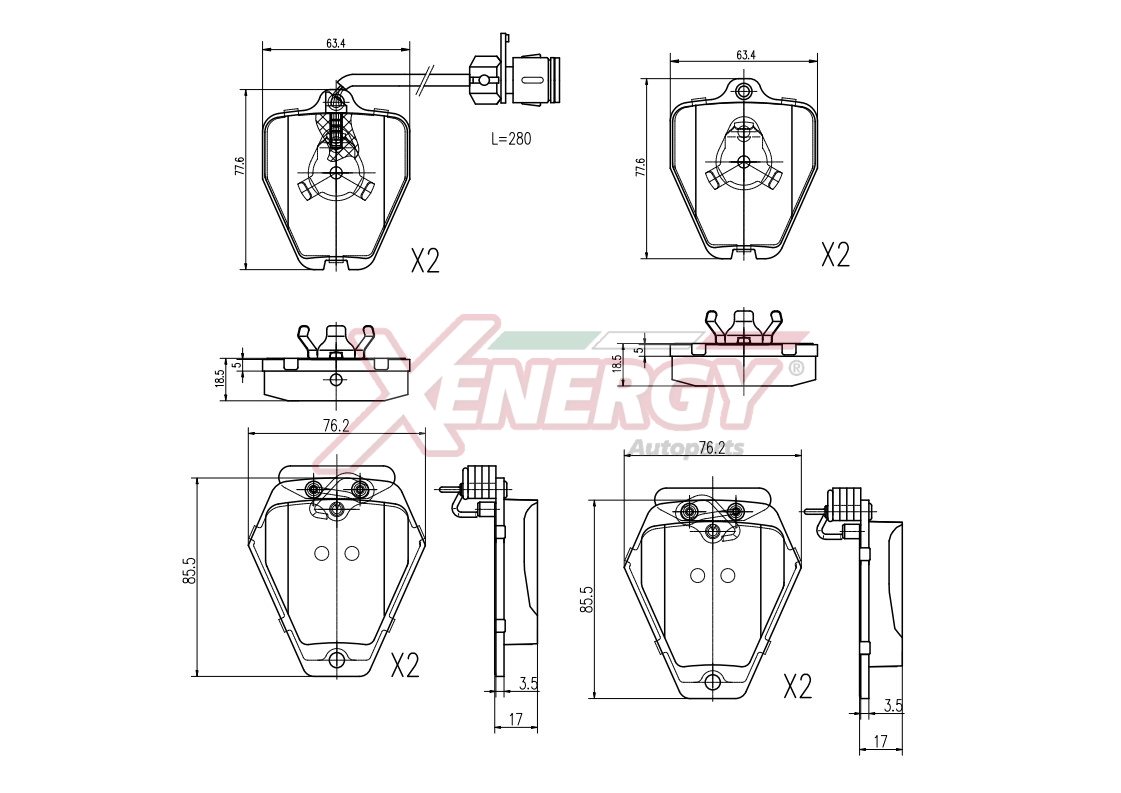 AP XENERGY X40670