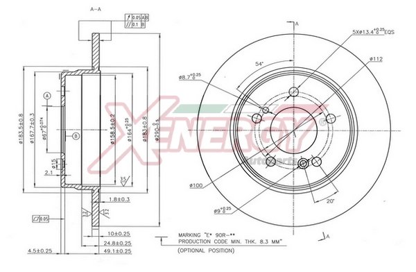 AP XENERGY X601525