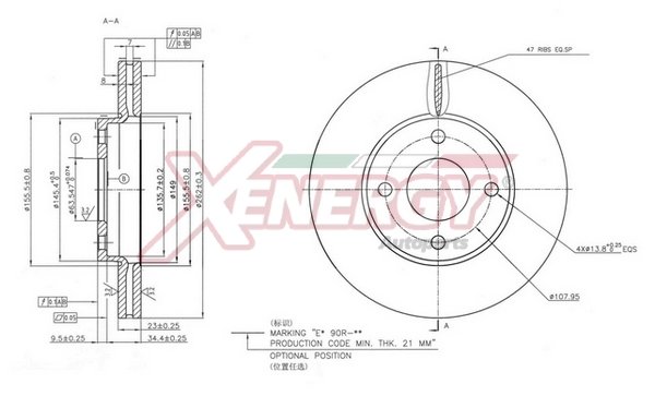 AP XENERGY X602803