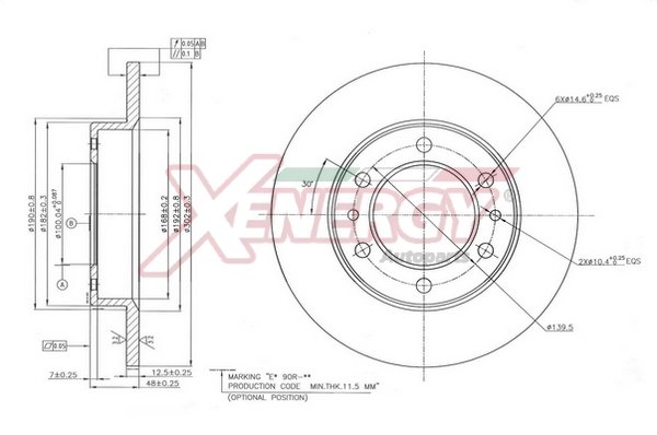 AP XENERGY X601482