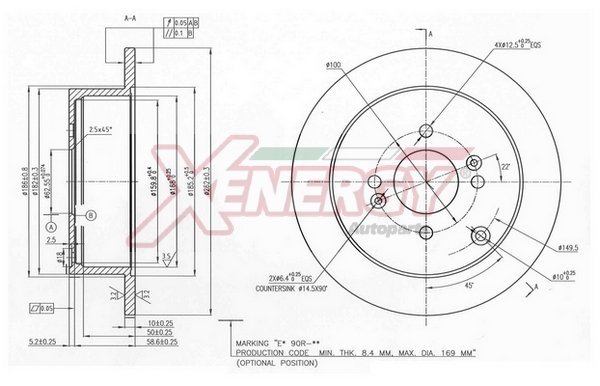 AP XENERGY X601505