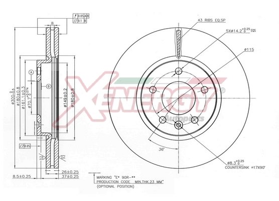 AP XENERGY X602889