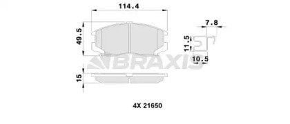 BRAXIS AB0250