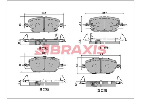 BRAXIS AA0781