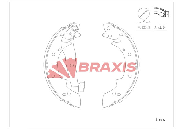 BRAXIS AC0122 BRAXIS AC0122