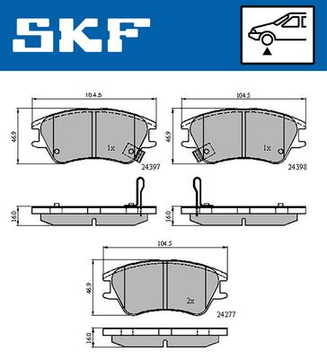 SKF VKBP 80621 A