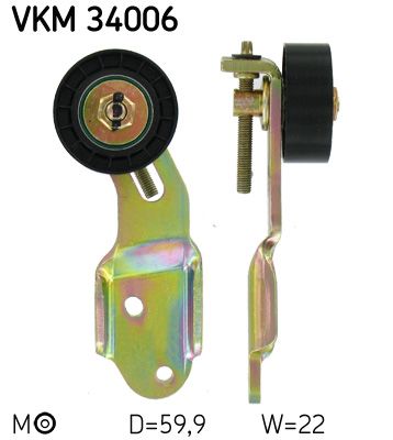 SKF VKM 34006