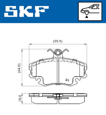 SKF VKBP 80050