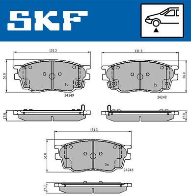 SKF VKBP 80619 A