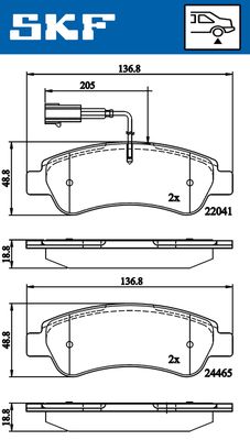 SKF VKBP 90035 E