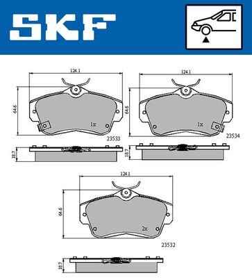 SKF VKBP 80605 A