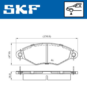 SKF VKBP 80470