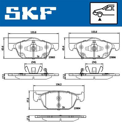 SKF VKBP 80320 A