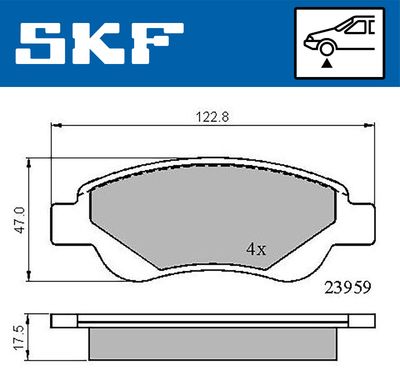 SKF VKBP 80037