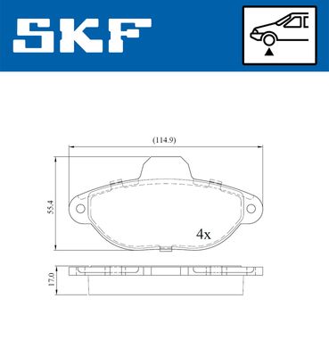 SKF VKBP 80087 E