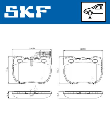 SKF VKBP 81056 E