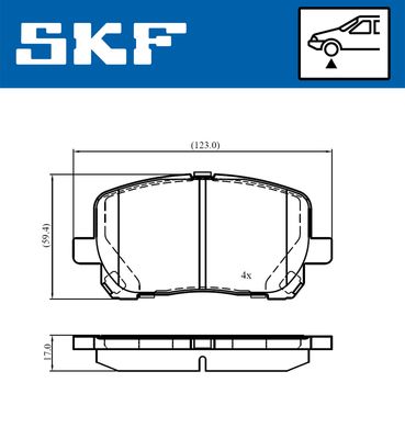 SKF VKBP 80943