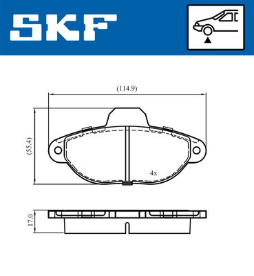 SKF VKBP 80720