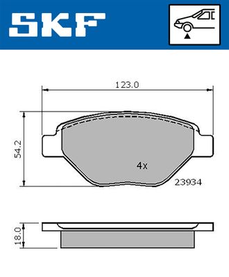 SKF VKBP 80608