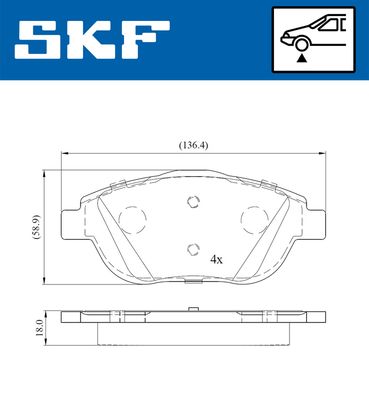 SKF VKBP 80098