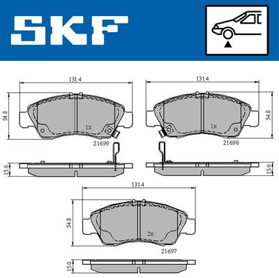 SKF VKBP 80521 A