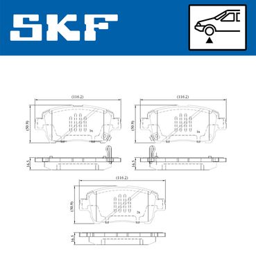 SKF VKBP 80641 A