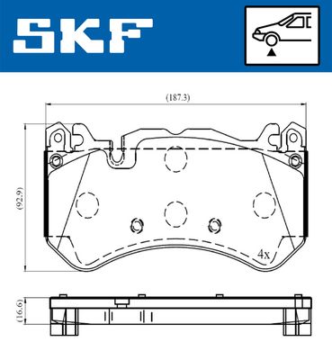 SKF VKBP 80643 E