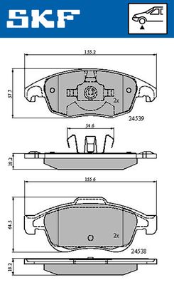 SKF VKBP 80005