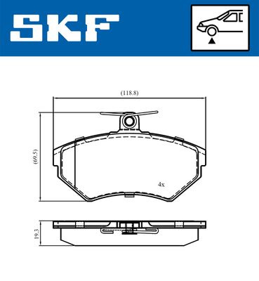 SKF VKBP 81011