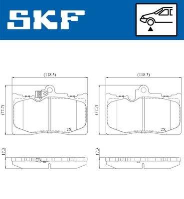 SKF VKBP 80815 A