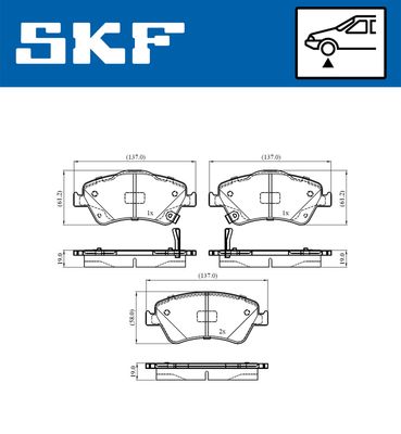 SKF VKBP 80437 A