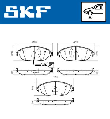 SKF VKBP 80179 E