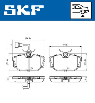 SKF VKBP 90527 E