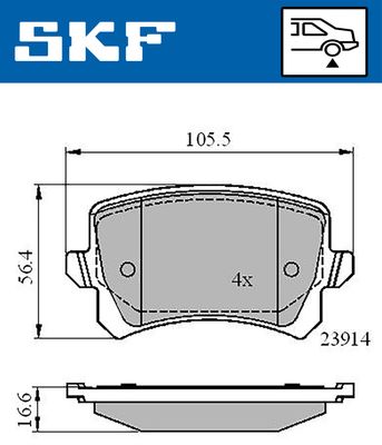 SKF VKBP 90023