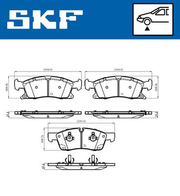 SKF VKBP 80639 A