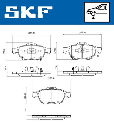 SKF VKBP 81086 A