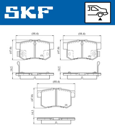 SKF VKBP 90867 A